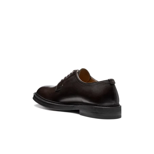 Capitale Men's Coffee Brown Leather Lace Up Shoes U658JD Blue Touch Collection Size 46 Breathable Smooth Leather Formal Wear Classic Design Comfortable Stylish Footwear - Image 5
