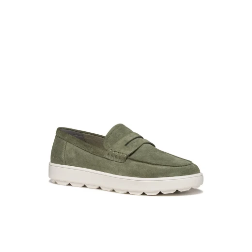 Geox Spherica Ecub-1 B Men's Loafer Musk Suede Leather Urban Style Breathable Cushioned Casual Semi Formal 40 European Size Comfortable Stylish Footwear U65EKB.00022.C3704 - Geox - Image 5