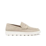 Geox Spherica Ecub 1 B Men's Loafer Sand Suede Breathable Cushioned Urban Style Slip On Shoe Size 40 Casual Semi Formal Footwear Comfort Stylish Men's Shoes