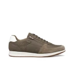 Avery Men's Sneakers Grey Nubuck Effect Fabric Side Zip Casual Sporty Style Size 41 U65H5A.0EK11.C1018 Modern Dynamic Design for Everyday Wear Comfortable Fit - Geox