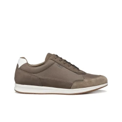 Avery Men's Sneakers Grey Nubuck Effect Fabric Contemporary Design Casual Shoes Size 40 Everyday Wear Stylish Comfortable Lightweight Perfect for Outfits U65H5B.0EK11.C1018