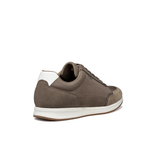 Avery Men's Sneakers Grey Nubuck Effect Fabric Casual Shoes Size 44 Contemporary Design Everyday Wear Stylish Footwear Modern Comfort U65H5B.0EK11.C1018 - Geox - Image 5