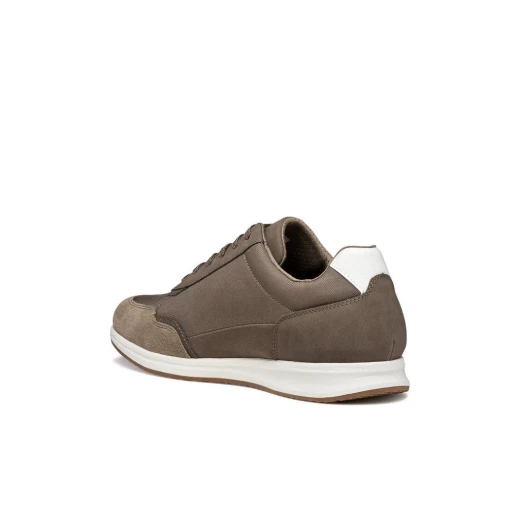 Avery Man Grey Sneakers Size 42 Nubuck Effect Fabric Casual Shoes for Men Stylish Everyday Wear U65H5B.0EK11.C1018 - Geox - Image 6