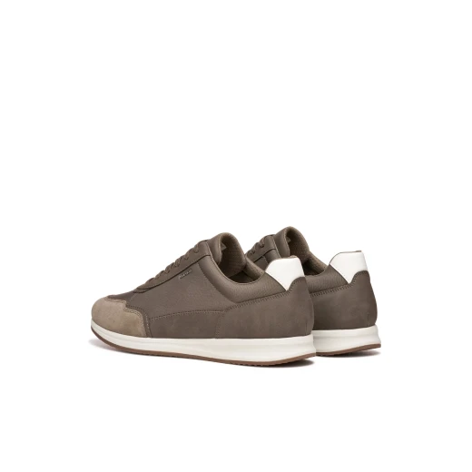 Avery Man Grey Sneakers Size 42 Nubuck Effect Fabric Casual Shoes for Men Stylish Everyday Wear U65H5B.0EK11.C1018 - Geox - Image 8