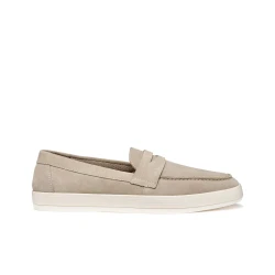 Serifos Men's Suede Loafer in Sand, Modern Design with Clean Lines for Everyday Wear, Sizes Available: 42, Comfortable Slip On Style, Perfect for Office and Leisure