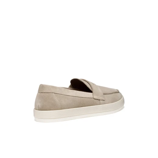 Serifos Men's Suede Loafer in Sand, Modern Design with Clean Lines for Everyday Wear, Sizes Available: 42, Comfortable Slip On Style, Perfect for Office and Leisure - Geox - Image 5