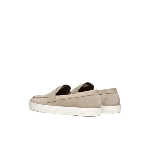SERIFOS Men's Suede Loafer in Sand, Contemporary Design with Clean Lines, Perfect for Office and Leisure Wear, Size 43. Crafted for Style and Comfort, Item Code U65LSI.00022.C5004 - Image 8