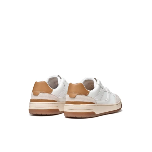 Sedral Court Men's Sneaker White 40 Urban Style Coated Leather Suede Sports Inspired Design Everyday Comfort U65M5B.09B22.C1451 Modern Fashion Footwear - Geox - Image 8
