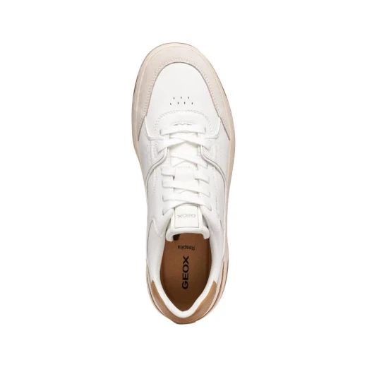 Sedral Court Men's Sneaker White 45 US Size: Urban Style Coated Leather and Suede Sport Inspired Design Comfortable Everyday Wearable Sneaker - Sedral - Image 9
