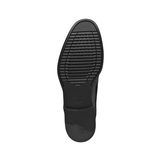 Barberigo Men's Oxford Shoes Black Leather Brogue Detailing Classic Design for Office and Appointments Size 43 Lace Up Dress Shoes Urban Chic Style U65MBA.00043.C9997 - Image 7