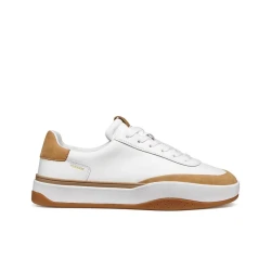 Dynamia Man Sneakers White 40 Contemporary Design Men's Casual Shoes Nappa Leather Nubuck Sporty Style Comfortable Everyday Wear ITEMCODE U65MZA 08532 C1025