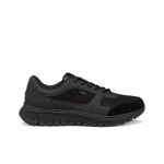 Flextride R Men's Running Sneakers Black Woven Fabric Suede Upper Comfortable Flexible Elastic 41 Modern Sporty Casual Outfits Item Code U65N4B 014EK C9999 - Geox