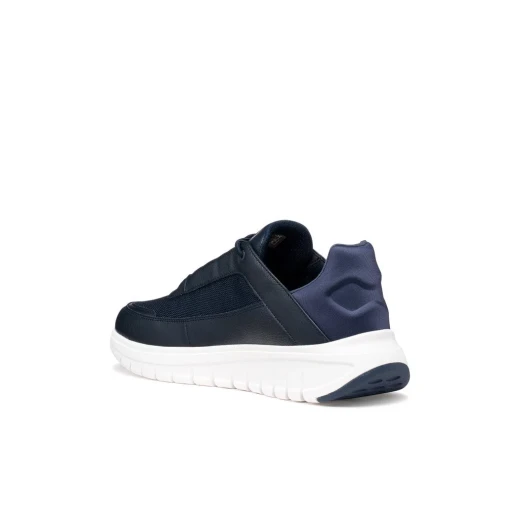 Flextride R Man Navy Running Sneakers Featuring Woven Fabric and Suede Upper for Men's Sporty Casual Outfits, Provides Comfort and Flexibility, Size 44 - Image 6