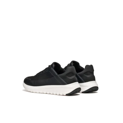 Diadora Flextride R Man Sneakers Black Woven Fabric and Suede Upper Men's Running Inspired Shoes Size 43 Sporty Casual Comfort and Flexibility for Everyday Wear - Geox - Image 8