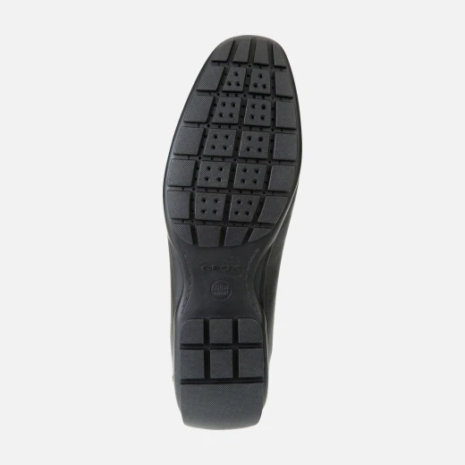 Geox Moner 2Fit Men's Loafer Black Leather 42 Comfortable Breathable Shoes - Geox - Image 6