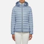 Jaysen Woman Puffer Jacket Pastel Blue 40 Early Winter Commute - Geox