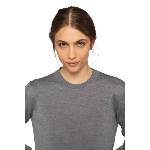 Geox Knit Woman Sweater with Breathable Patent Technology XL Grey Featuring Waterproof Membrane 3D Spacer Fast Delivery Easy Exchange 180 chars - Image 5
