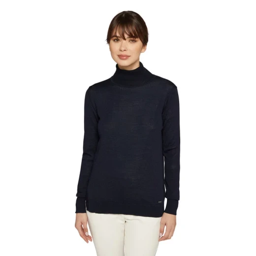 Geox Knit Woman's Jacket Sky Captain Color Size S Breathable Waterproof Apparel Patent 3D Spacer Fast Delivery Easy Exchange at GEOX Stores - Image 2