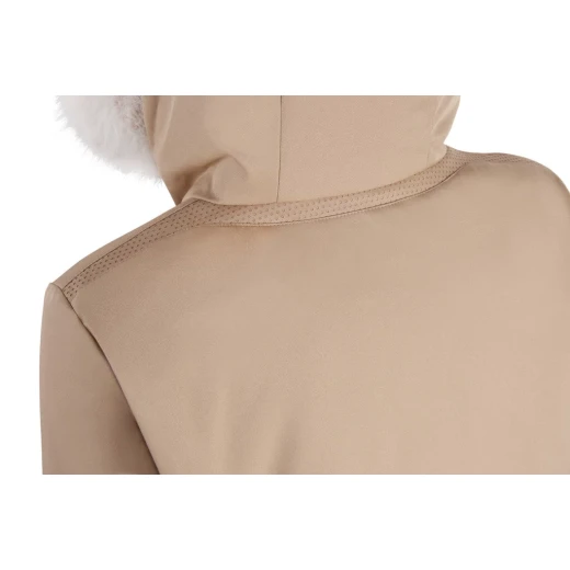 Geox Spherica Women's Parka Jacket Natural 38 Waterproof Windproof - Geox - Image 7