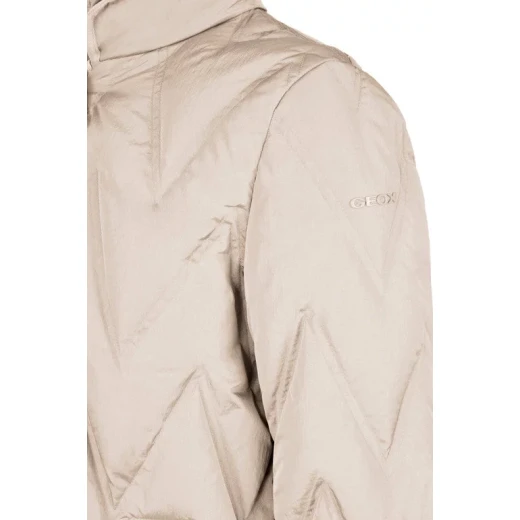 Plummery Jacket Woman Midlength Down Jacket for Women 42, Detachable Hood, Windproof Water Repellent Crinkled Nylon, Regenerated Down Fill, Perfect for City Living in Bad Weather - Image 4
