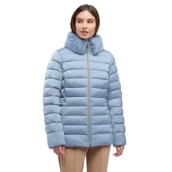 Bettanie Women's Down Jacket Faded Denim 38 Recycled Padding Winter Coat