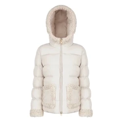 Vilde Women's Parka Jacket Recycled Polyester Mid Moonbeam Size 50