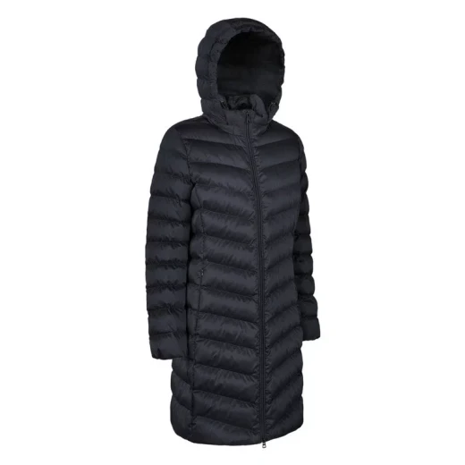 Zosma Women's Longline Jacket Sky Captain 46 Detachable Hood Winter Coat - Zosma - Image 3