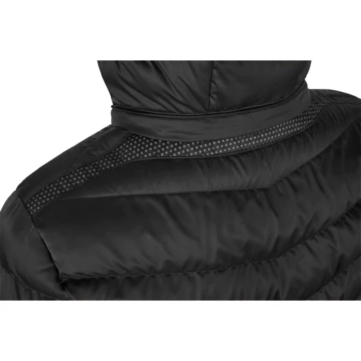 Zosma Women's Longline Jacket Black 38 Detachable Hood Winter Coat - Geox - Image 11
