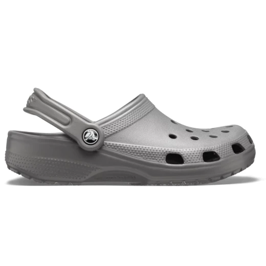 Crocs Unisex Classic Clog Grey Comfortable Slip On Shoes Sizes 36 37 Lightweight Iconic Crocs Comfort Perfect for Everyday Wear Durable Versatile Design - Crocs - Image 2