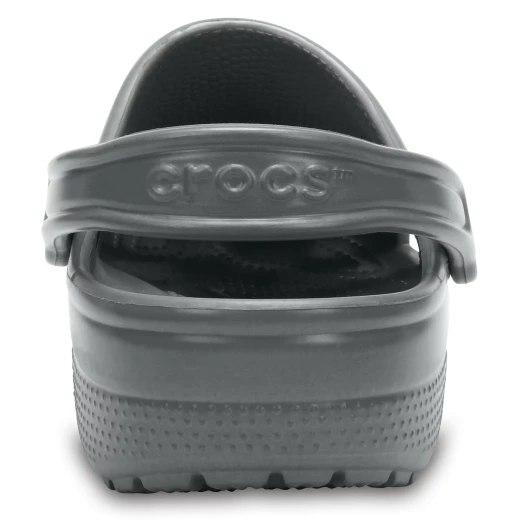 Crocs Unisex Classic Clog Grey Comfortable Slip On Shoes Sizes 36 37 Lightweight Iconic Crocs Comfort Perfect for Everyday Wear Durable Versatile Design - Crocs - Image 5