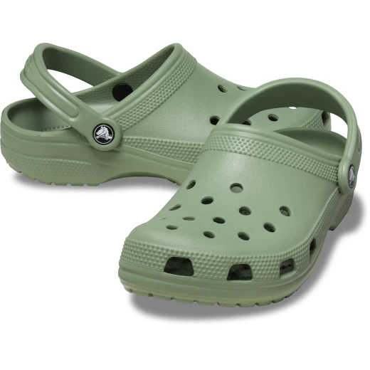 Crocs Unisex Classic Clog Green Comfortable Iconic Comfort Shoes for Men and Women Sizes 37 38 Lightweight Versatile Everyday Wear Footwear - Crocs - Image 4
