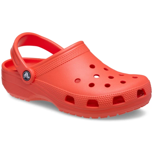 Crocs Unisex Classic Clog Red Comfort Shoes: Iconic Lightweight Design for Everyday Wear. Available in Sizes 42 and 43. Perfect for Relaxed Comfort and Style. - Crocs - Image 3