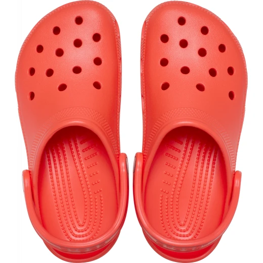 Crocs Unisex Classic Clog Red Lightweight Comfort Shoes Sizes 37 38 Perfect for Everyday Wear Iconic Crocs Comfort Easy Slip On Design - Crocs - Image 4