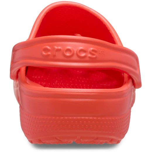 Crocs Unisex Classic Clog: Red Comfort Shoes for Adults, Iconic Design, Lightweight, Sizes 45 46, Everyday Wear - Crocs - Image 5