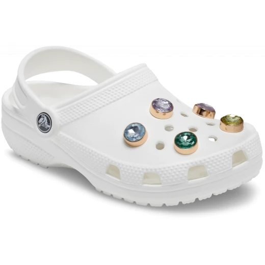 JIBBITZ Gold and Gem Charms 5 Pack for Crocs Shoes Accessories - Crocs - Image 7