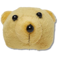 Jibbitz Teddy Bear Face Shoe Charm for Crocs: Cute and Collectible 3D Accessory for Clogs and Slides, Easy to Attach, Fun for All Ages