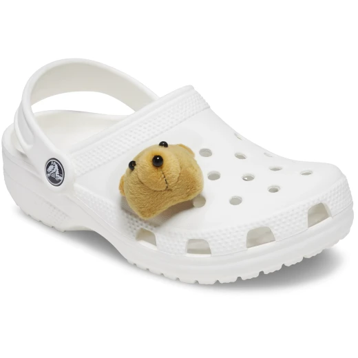 Jibbitz Teddy Bear Face Shoe Charm for Crocs: Cute and Collectible 3D Accessory for Clogs and Slides, Easy to Attach, Fun for All Ages - Crocs - Image 3