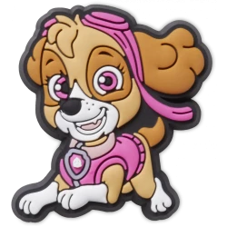 Jibbitz Paw Patrol Skye Charm for Crocs Shoes, 1 Piece, Officially Licensed, Skye Design, Easy to Attach, Durable PVC Material, Adds Personal Style and Fun