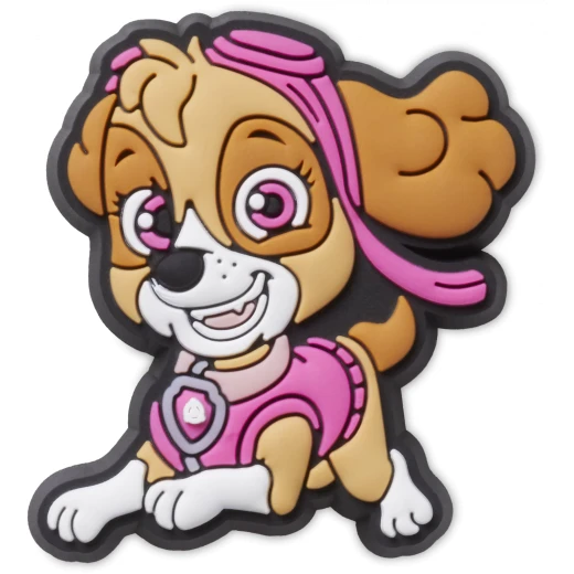 Jibbitz Paw Patrol Skye Charm for Crocs Shoes, 1 Piece, Officially Licensed, Skye Design, Easy to Attach, Durable PVC Material, Adds Personal Style and Fun - Crocs - Image 2