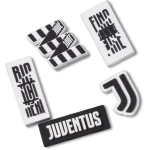 JIBBITZ Juventus 5 Pack Shoe Charms for Crocs, Soccer Team Accessories - Crocs