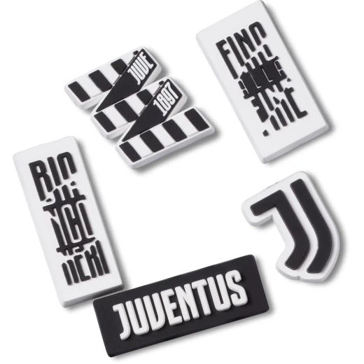 JIBBITZ Juventus 5 Pack Shoe Charms for Crocs, Soccer Team Accessories - Crocs - Image 7