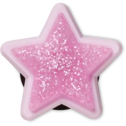 Jibbitz Tiny Glitter Star Charms for Crocs Shoes, Sparkling Shoe Decoration, 1-Pack, Easy to Attach, Fun Accessory for Kids and Adults, Adds Personality to Clogs