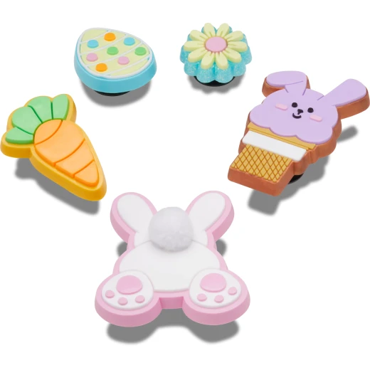 Crocs Jibbitz Easter Celebration 5 Pack Shoe Charms for Crocs Shoes, Featuring Festive Designs for Easter Fun, Easy to Attach - Crocs - Image 4