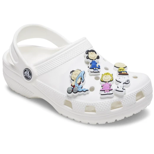 JIBBITZ Peanuts II Shoe Charms 5 Pack Featuring Snoopy, Charlie Brown, and Friends for Clogs, Slides, and More Shoe Styles Perfect for Personalizing Your Footwear - Crocs - Image 3