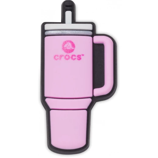 JIBBITZ Pink Water Bottle Charms for Crocs, Show Your Style, Unique Design JIBBITZ Pink Water Bottle Charms for Crocs, Show Your Style, Unique Design