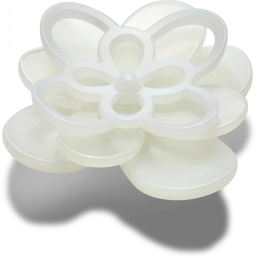 Jibbitz Blooming White Flower Charm for Crocs Shoes 1 Piece Decorative Accessory for Clogs and Sandals Easy to Install and Customize Your Footwear with Fun Designs 1 Unique Charm - Jibbitz - Image 8