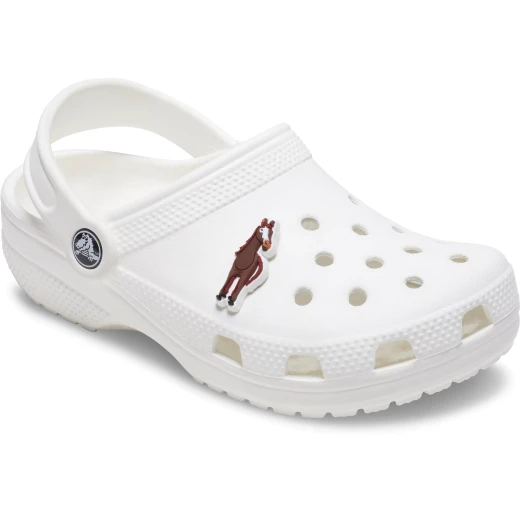 Jibbitz Brown Horse Charm for Crocs Shoes, Elevate Your Style with this Fun Accessory, Compatible with Most Crocs, Show Your Unique Personality, Perfect for Shoe Decoration - Crocs - Image 3
