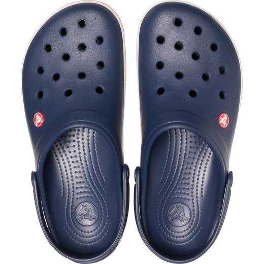 Crocs Unisex Crocband Clog Navy Blue Comfort Slip On Shoes Size 37 38 Classic Clogs Water Friendly Lightweight Sporty Design for Everyday Wear - Crocs - Image 6