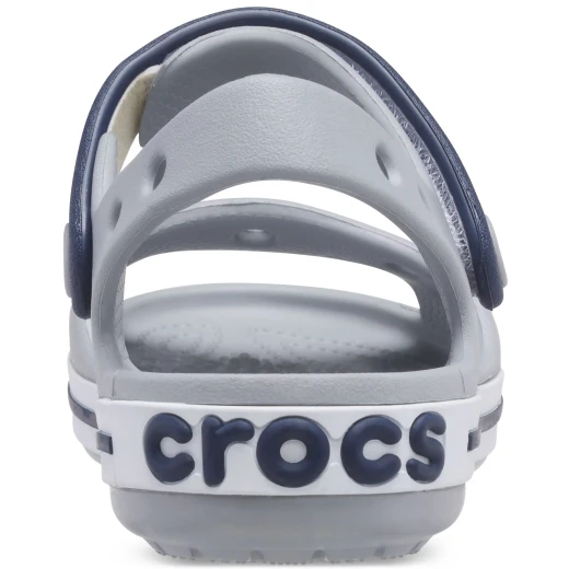 Crocs Kids Crocband Sandals Grey Size 32 33 for Boys and Girls Summer Footwear Comfortable Slip On Design Thermoelectric Material Durable Lightweight Perfect for Beach and Play - Crocs - Image 5