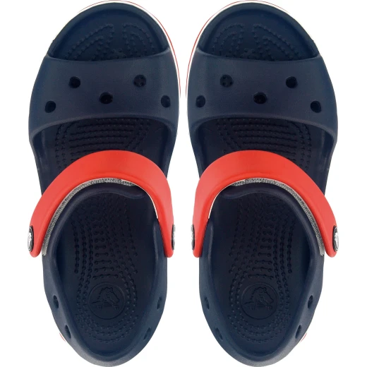 Crocs Kids Crocband Sandals Navy Blue Summer Footwear for Boys and Girls Sizes 28 29 Lightweight Slip On Design Perfect for Beach and Poolside Fun - Crocs - Image 5